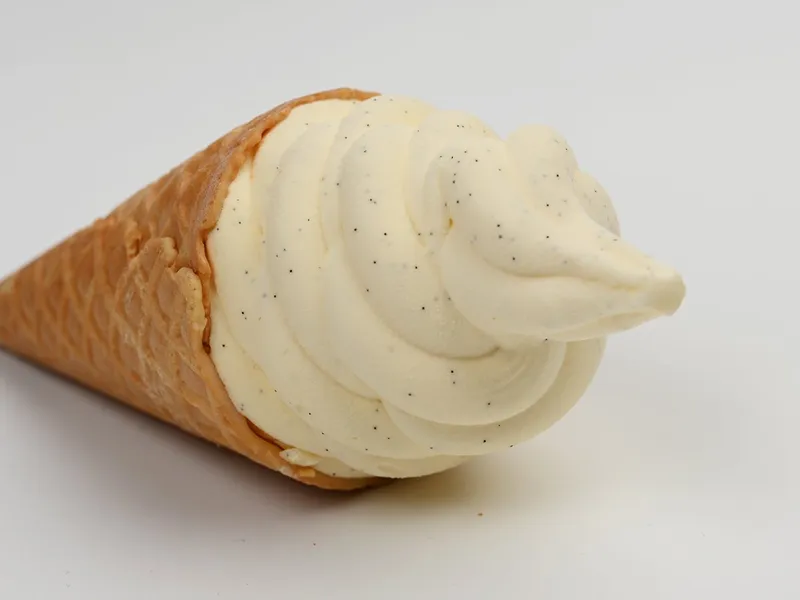 金のアイス ワッフルコーン マダガスカルバニラ 4