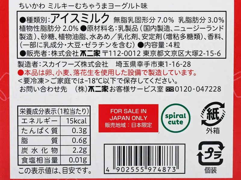 ちいかわ ミルキーむちゃうまヨーグルト味 10