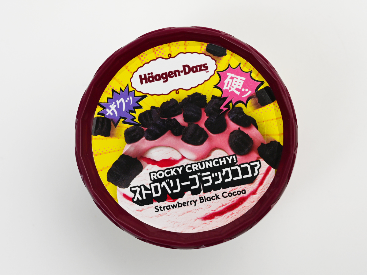 ハーゲンダッツ ROCKY CRUNCHY!（ロッキークランチーーー！） 『ストロベリーブラックココア』