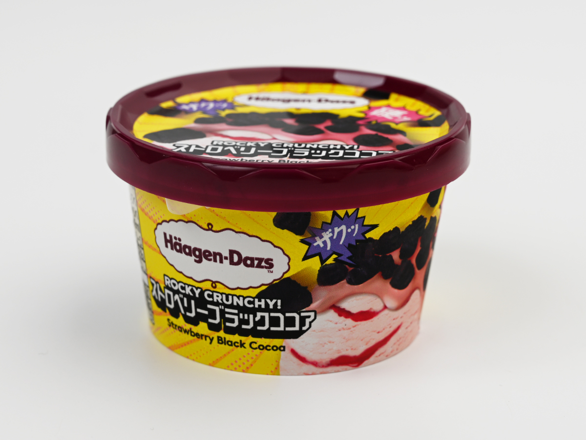 ハーゲンダッツ ROCKY CRUNCHY!（ロッキークランチーーー！） 『ストロベリーブラックココア』 2
